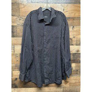 Zanella Men's Long Sleeve Dress Shirt Size 2XB *see description*‎